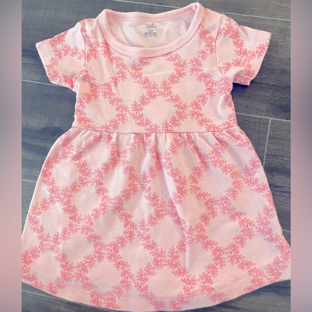 Touched By Nature - Organic Cotton Dress - SIZE: 6-9  Month
